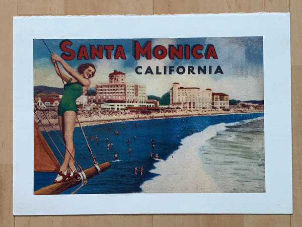 Santa Monica Print