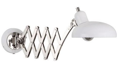 Normandy Wall Light in White